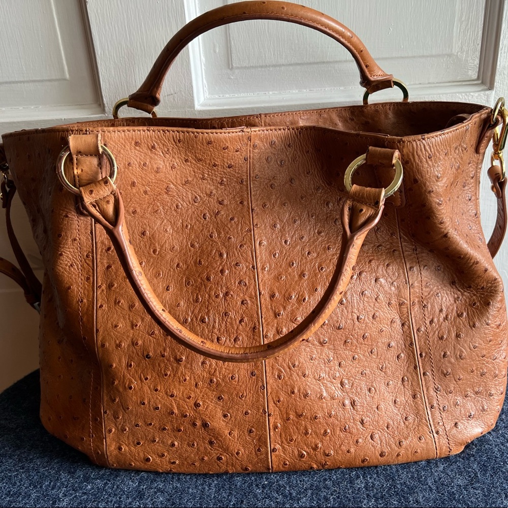 Got It Love It (GILI) Tan Leather Tote Bag